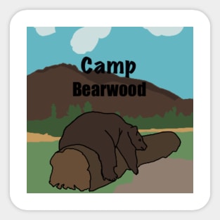 Camp Bearwood Sticker